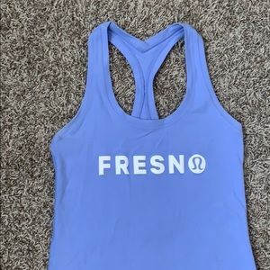 Personalized Lululemon racer back tank